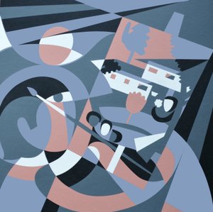 2006年8月（船内アクリル） 作： Ron Waddams